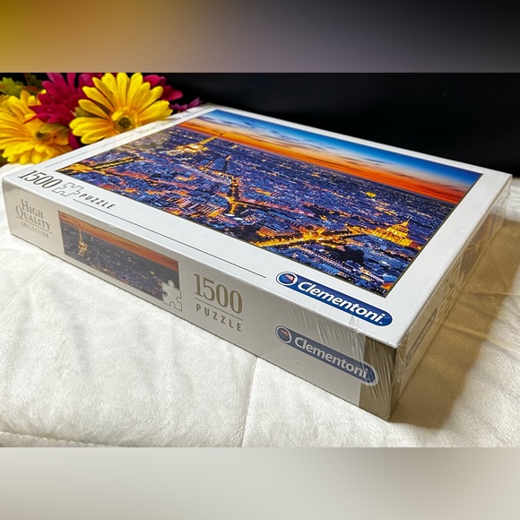 NEW Clementoni “Paris View” 1500pc High Quality Puzzle 🧩 33.25” x 23.25” Sealed - Picture 4 of 6